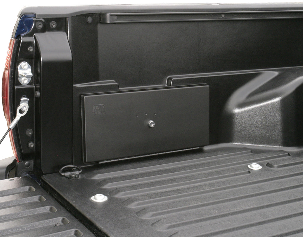 Tuffy Security Products Truck Bed Storage Box Truck Bed Side Lockbox - '05-22 Tacoma (Black) - 161-01