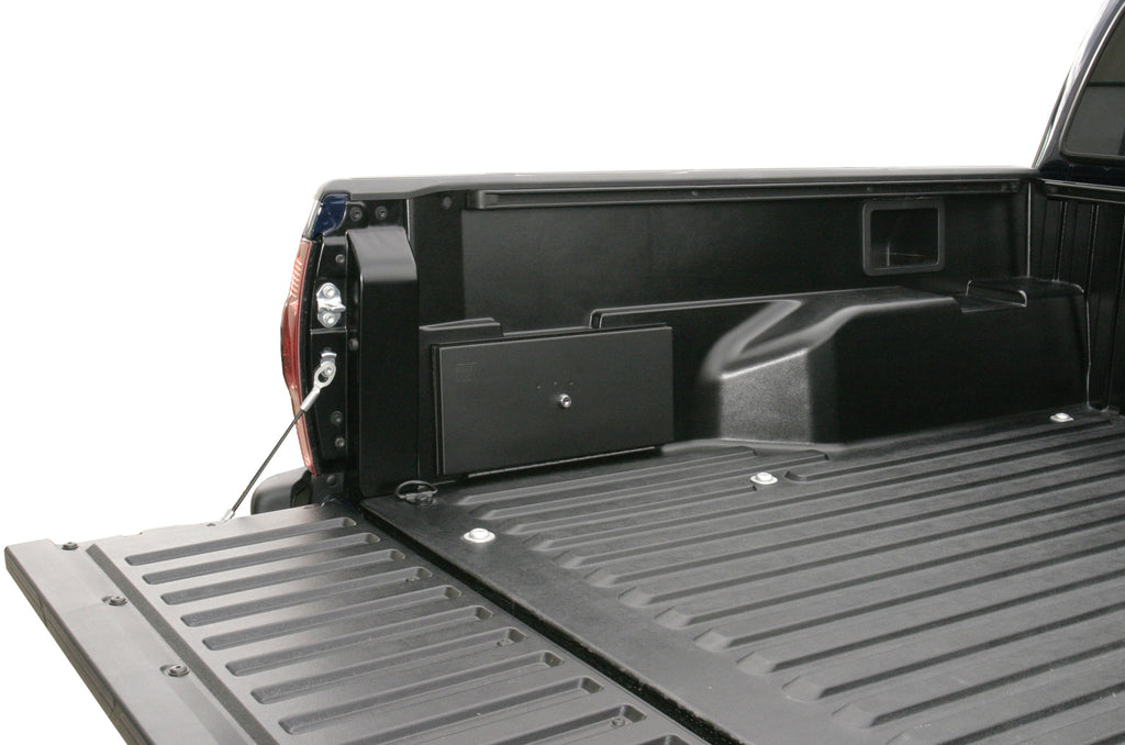 Tuffy Security Products Truck Bed Storage Box Truck Bed Side Lockbox - '05-22 Tacoma (Black) - 161-01