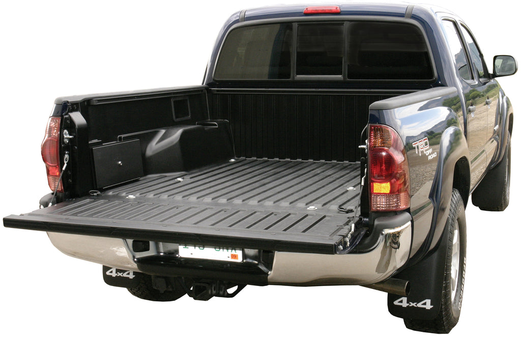Tuffy Security Products Truck Bed Storage Box Truck Bed Side Lockbox - '05-22 Tacoma (Black) - 161-01