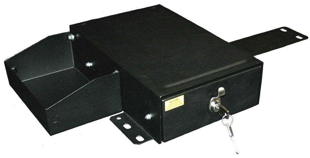 Tuffy Security Products Seat Storage Drawer Front Passenger Side Underseat Drawer - '66-77 Bronco (Black) - 256-01