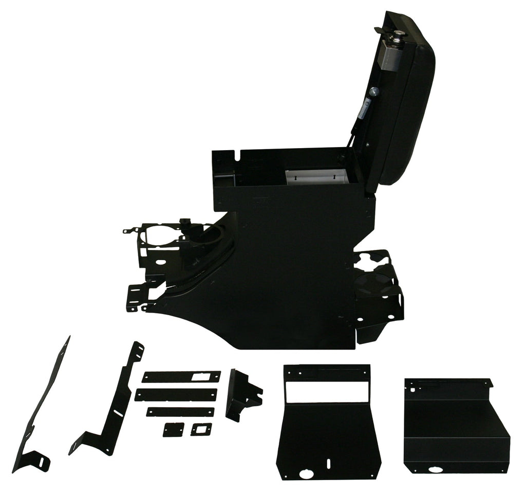 Tuffy Security Products Center Console Series II Center Console - '11-18 Wrangler JK (Rear Half; Black) - 274-01
