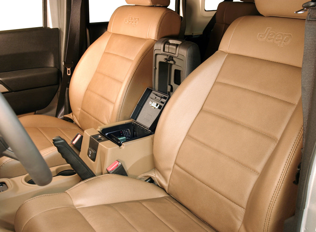 Tuffy Security Products Center Console Insert Console Safe - '11-18 Wrangler JK; w/ Factory Console (Black) - 276-01