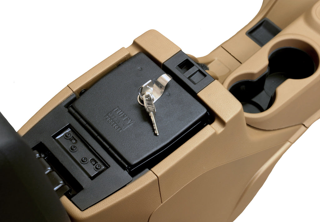 Tuffy Security Products Center Console Insert Console Safe - '11-18 Wrangler JK; w/ Factory Console (Black) - 276-01