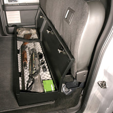 Load image into Gallery viewer, Tuffy Security Products Underseat Storage Box Rear Underseat Lockbox - &#39;09-14 F-150; w/ Crew Cab; w/o Subwoofer (Black) - 283-01