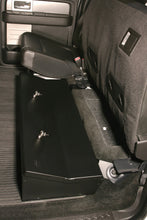 Load image into Gallery viewer, Tuffy Security Products Underseat Storage Box Rear Underseat Lockbox - &#39;09-14 F-150; w/ Crew Cab; w/ Subwoofer (Black) - 287-01