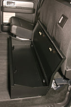 Load image into Gallery viewer, Tuffy Security Products Underseat Storage Box Rear Underseat Lockbox - &#39;09-14 F-150; w/ Crew Cab; w/ Subwoofer (Black) - 287-01