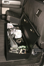 Load image into Gallery viewer, Tuffy Security Products Underseat Storage Box Rear Underseat Lockbox - &#39;09-14 F-150; w/ Crew Cab; w/ Subwoofer (Black) - 287-01