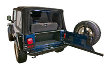 Load image into Gallery viewer, Tuffy Security Products Cargo Area Security Enclosure Standard Cargo Enclosure - '97-06 Wrangler TJ (Black) - 296-01