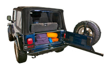 Load image into Gallery viewer, Tuffy Security Products Cargo Area Security Enclosure Standard Cargo Enclosure - '97-06 Wrangler TJ (Black) - 296-01