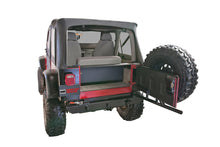 Load image into Gallery viewer, Tuffy Security Products Cargo Area Security Enclosure Standard Cargo Enclosure - &#39;87-95 Wrangler YJ (Black) - 297-01