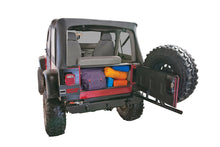 Load image into Gallery viewer, Tuffy Security Products Cargo Area Security Enclosure Standard Cargo Enclosure - &#39;87-95 Wrangler YJ (Black) - 297-01