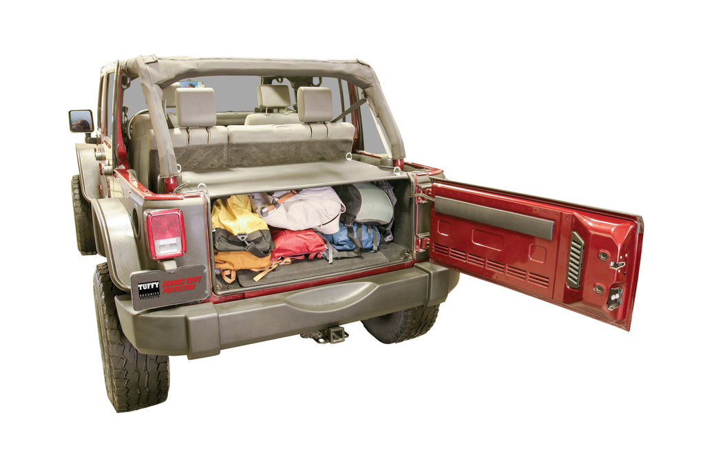 Tuffy Security Products Cargo Area Security Enclosure Jeep Premium Cargo Area Security Enclosure - 310-01