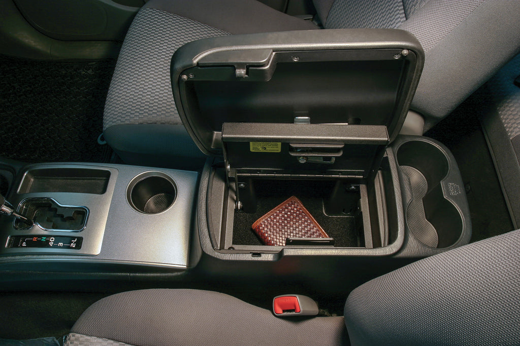 Tuffy Security Products Center Console Insert Console Safe - '05-15 Tacoma; w/ Fixed Center Console (Black) - 314-01