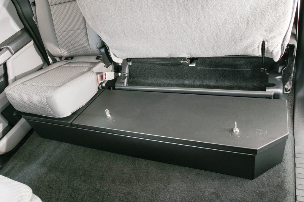 Tuffy Security Products Underseat Storage Box Ford Rear Full Underseat Lockbox - 316-01