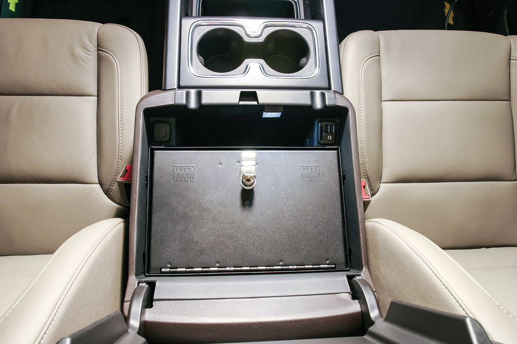 Tuffy Security Products Center Console Insert Chevy/GMC Center Console Security Safe - 320-01