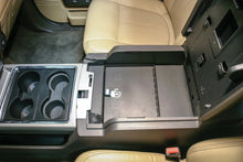 Load image into Gallery viewer, Tuffy Security Products Center Console Insert Console Safe - &#39;11-16 F-250/350/450/550 Super Duty; w/ Flow-Thru Console (Black) - 322-01