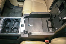 Load image into Gallery viewer, Tuffy Security Products Center Console Insert Console Safe - &#39;11-16 F-250/350/450/550 Super Duty; w/ Flow-Thru Console (Black) - 322-01