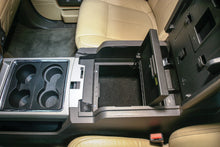 Load image into Gallery viewer, Tuffy Security Products Center Console Insert Console Safe - &#39;11-16 F-250/350/450/550 Super Duty; w/ Flow-Thru Console (Black) - 322-01