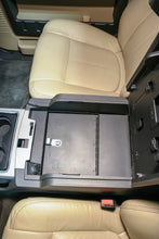 Load image into Gallery viewer, Tuffy Security Products Center Console Insert Console Safe - &#39;11-16 F-250/350/450/550 Super Duty; w/ Flow-Thru Console (Black) - 322-01