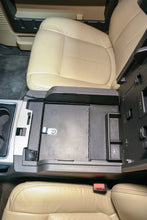 Load image into Gallery viewer, Tuffy Security Products Center Console Insert Console Safe - &#39;11-16 F-250/350/450/550 Super Duty; w/ Flow-Thru Console (Black) - 322-01