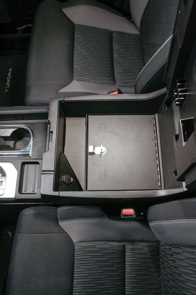Tuffy Security Products Center Console Insert Console Safe - '14-22 Tundra; w/ Fixed Center Console (Black) - 323-01