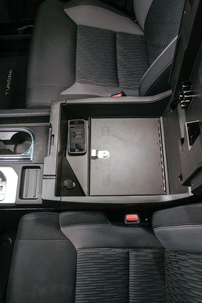 Tuffy Security Products Center Console Insert Console Safe - '14-22 Tundra; w/ Fixed Center Console (Black) - 323-01