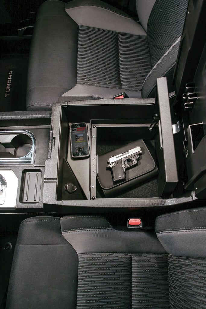 Tuffy Security Products Center Console Insert Console Safe - '14-22 Tundra; w/ Fixed Center Console (Black) - 323-01