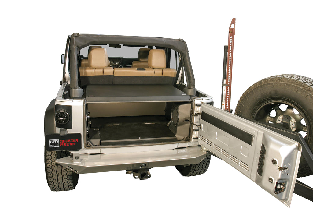 Tuffy Security Products Cargo Area Security Enclosure Jeep Deluxe Cargo Area Security Enclosure - 326-01