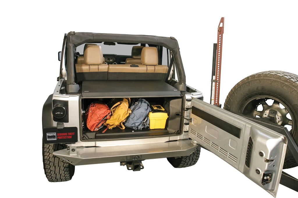 Tuffy Security Products Cargo Area Security Enclosure Jeep Deluxe Cargo Area Security Enclosure - 326-01