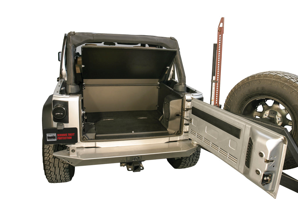 Tuffy Security Products Cargo Area Security Enclosure Jeep Deluxe Cargo Area Security Enclosure - 326-01
