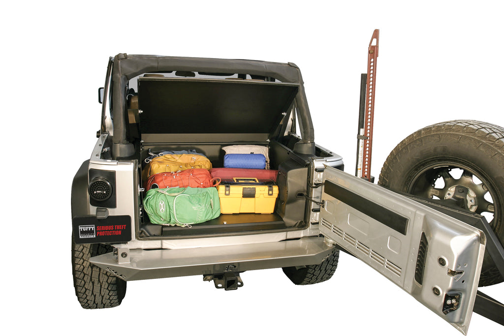 Tuffy Security Products Cargo Area Security Enclosure Jeep Deluxe Cargo Area Security Enclosure - 326-01