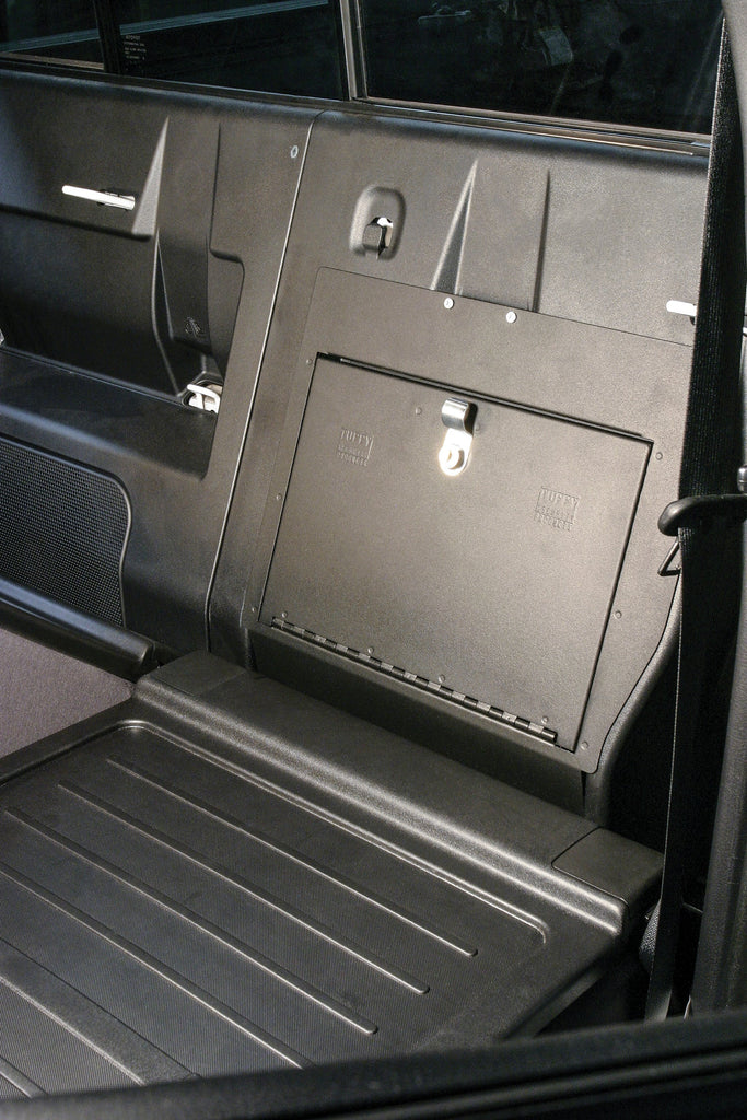 Tuffy Security Products Cargo Cover Rear Cubby Cover - '05-22 Tacoma; Crew Cab (Black) - 331-01