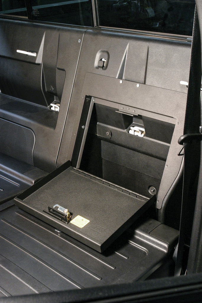 Tuffy Security Products Cargo Cover Rear Cubby Cover - '05-22 Tacoma; Crew Cab (Black) - 331-01