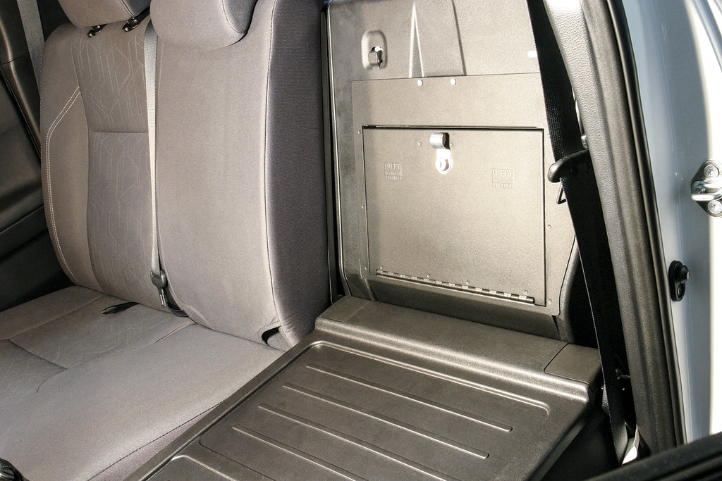 Tuffy Security Products Cargo Cover Rear Cubby Cover - '05-22 Tacoma; Crew Cab (Black) - 331-01