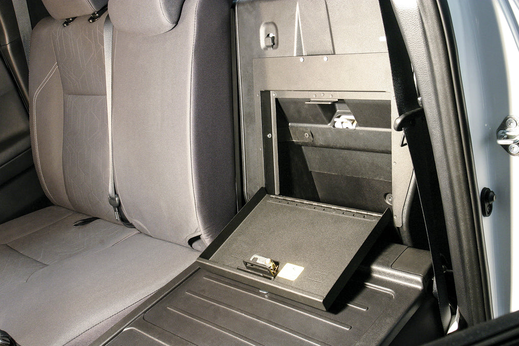 Tuffy Security Products Cargo Cover Rear Cubby Cover - '05-22 Tacoma; Crew Cab (Black) - 331-01
