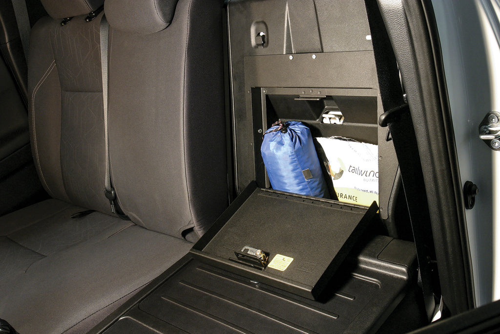 Tuffy Security Products Cargo Cover Rear Cubby Cover - '05-22 Tacoma; Crew Cab (Black) - 331-01