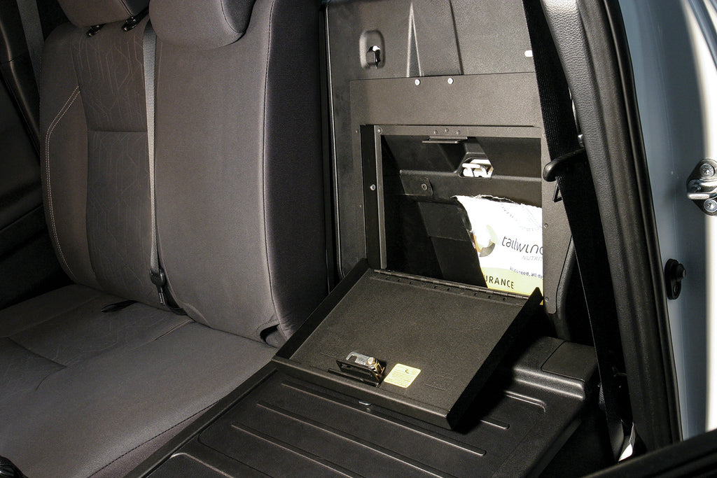 Tuffy Security Products Cargo Cover Rear Cubby Cover - '05-22 Tacoma; Crew Cab (Black) - 331-01