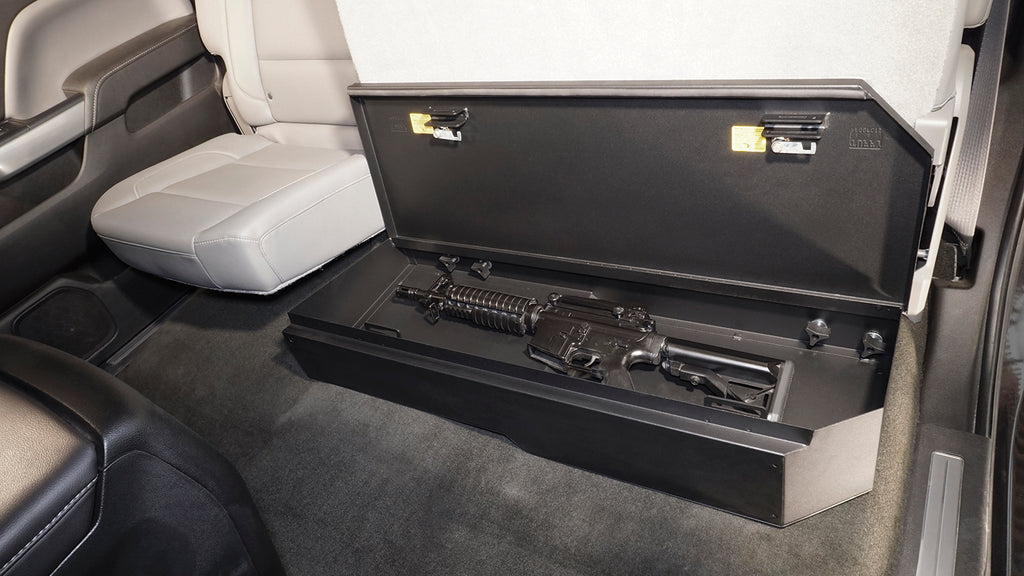 Tuffy Security Products Underseat Storage Box Chevy/GMC Rear 60% Underseat Lockbox - 340-01