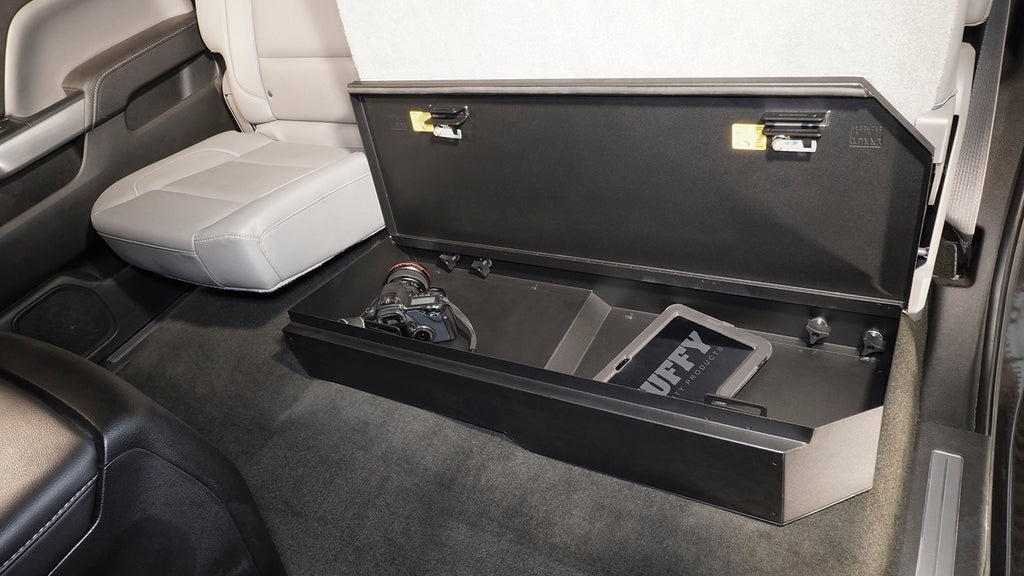 Tuffy Security Products Underseat Storage Box Chevy/GMC Rear 60% Underseat Lockbox - 340-01