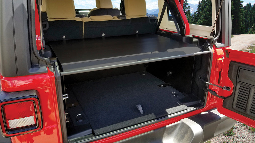 Tuffy Security Products Cargo Area Security Enclosure Jeep Deluxe Cargo Area Security Enclosure - 345-01
