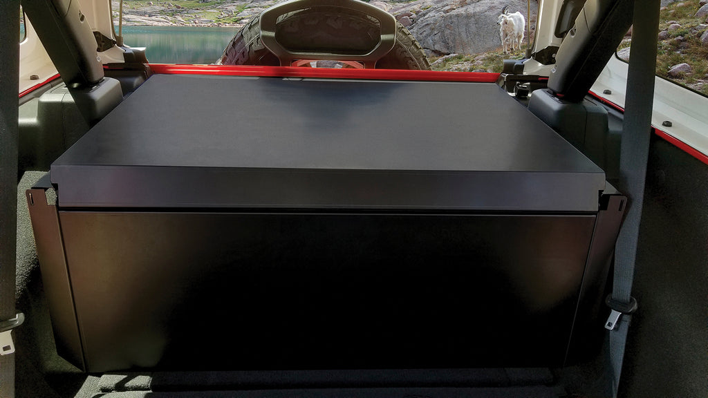 Tuffy Security Products Cargo Area Security Enclosure Jeep Deluxe Cargo Area Security Enclosure - 345-01