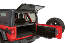 Load image into Gallery viewer, Tuffy Security Products Tailgate Organizer Tailgate Lockbox - &#39;18-23 Wrangler JL (Standard Panel; Black) - 349-01