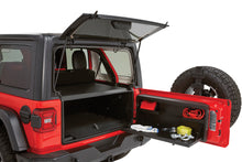 Load image into Gallery viewer, Tuffy Security Products Tailgate Organizer Tailgate Lockbox - &#39;18-23 Wrangler JL (Standard Panel; Black) - 349-01