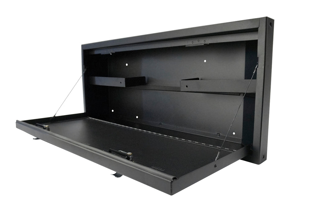 Tuffy Security Products Tailgate Organizer Tailgate Lockbox - '18-23 Wrangler JL (Standard Panel; Black) - 349-01