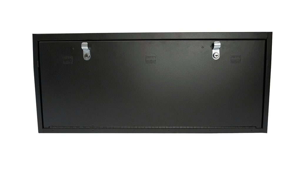 Tuffy Security Products Tailgate Organizer Tailgate Lockbox - '18-23 Wrangler JL (Standard Panel; Black) - 349-01