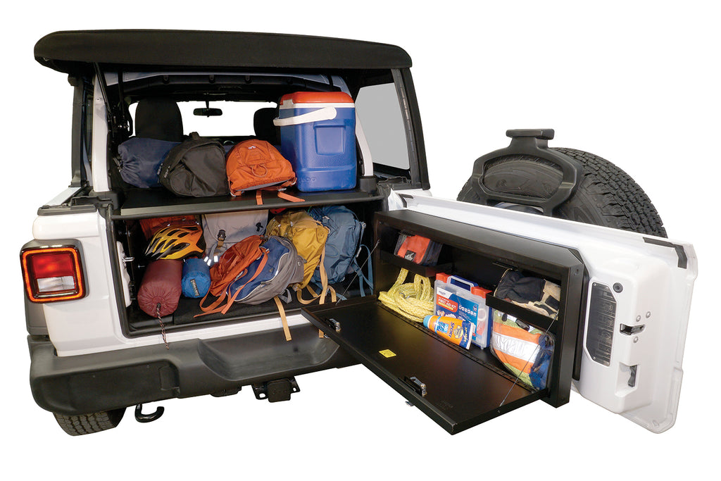 Tuffy Security Products Cargo Area Security Enclosure Jeep Deluxe Cargo Area Security Enclosure - 351-01