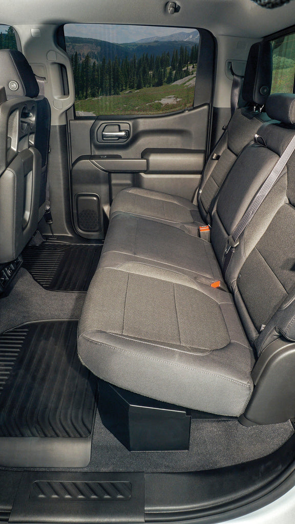 Tuffy Security Products Underseat Storage Box Chevy/GMC Rear Underseat Lockbox - 352-01