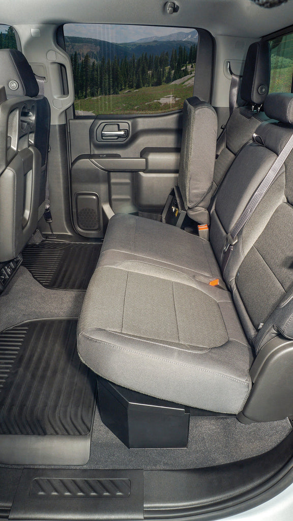 Tuffy Security Products Underseat Storage Box Chevy/GMC Rear Underseat Lockbox - 352-01