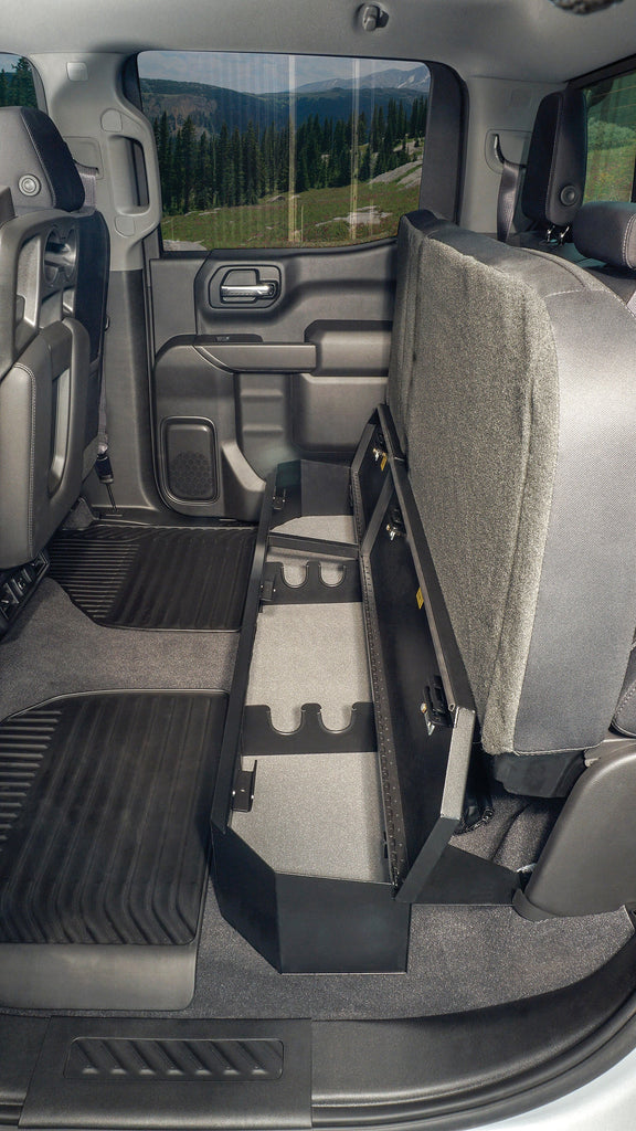 Tuffy Security Products Underseat Storage Box Chevy/GMC Rear Underseat Lockbox - 352-01