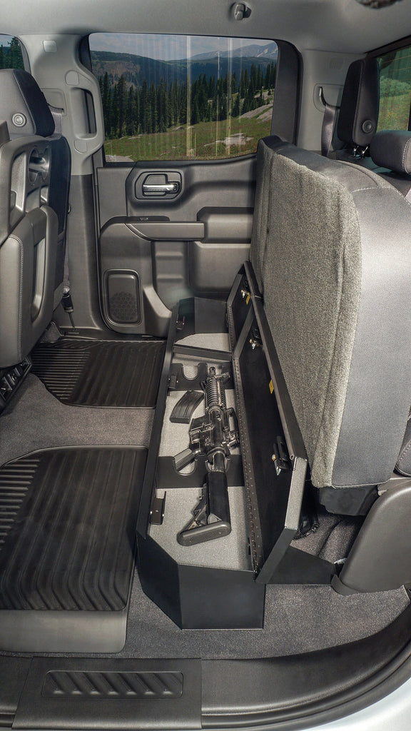 Tuffy Security Products Underseat Storage Box Chevy/GMC Rear Underseat Lockbox - 352-01